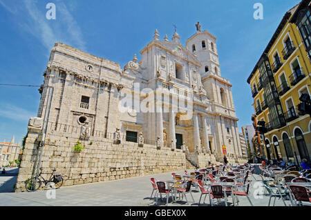 Kathedrale von Valladolid, Valladolid, Kastilien und Leon, Spanien / Kastilien-León Stockfoto