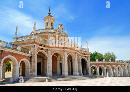 Königliche Kirche von San Antonio, Plaza de San Antonio, Aranjuez, Provinz Madrid, Spanien Stockfoto