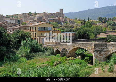 Montblanc, Provinz Tarragona, Katalonien, Spanien Stockfoto