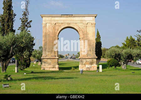 Arco de Bara, römischen Triumphbogen, Tarragona, Katalonien, Spanien Stockfoto