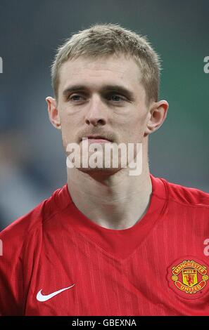 Fußball - UEFA Champions League - erste Ausscheidungsrunde - erste Etappe - Inter Mailand / Manchester United - Stadio Giuseppe Meazza. Darren Fletcher, Manchester United Stockfoto