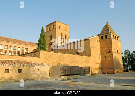 Castillo de Los Calatravos, Parador, Hotel, Alcaniz, Aragon, Spanien Stockfoto