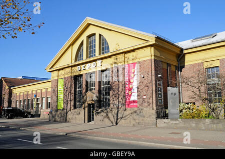 Depot, Theater, Immermannstrasse, kulturelle Zentrum, historische Gebäude, Dortmund, Nordrhein-Westfalen, Deutschland / Route der Industriekultur Stockfoto