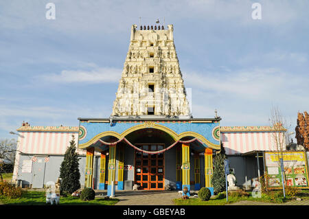 Sri Kamadchi große Hindu-Tempel, Hinduismus, Hamm, Nordrhein-Westfalen, Deutschland Stockfoto