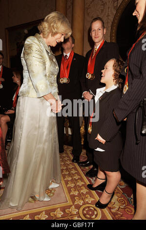 Paralympic Team Empfang im Buckingham Palace Stockfoto