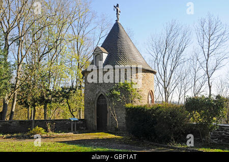 Hexenturm, Schloss, Burg, Schloss, Wiltz, Luxemburg Stockfoto