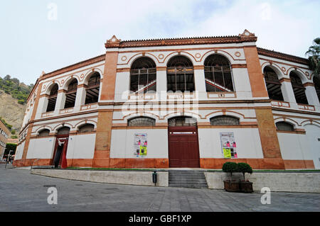 Plaza de Toros, Square, Stierkampfarena, Malaga, Costa Del Sol, Provinz Malaga, Andalusien, Spanien, Europa Stockfoto