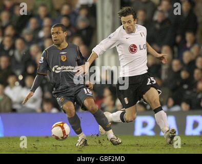 Fußball - Barclays Premier League - Fulham V Hull City - Craven Cottage Stockfoto