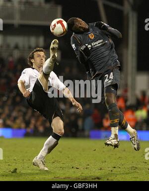 Fußball - Barclays Premier League - Fulham V Hull City - Craven Cottage Stockfoto