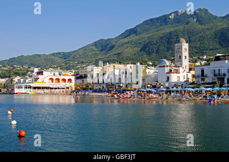 Lacco Ameno, Insel Ischia, Golf von Neapel, Kampanien, Italien Stockfoto