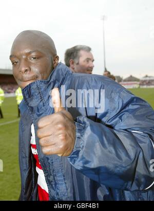 Fußball - bundesweite Liga Division Three - Doncaster Rovers gegen Cambridge United Stockfoto