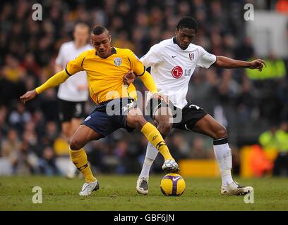 Fußball - Barclays Premier League - Fulham V West Bromwich Albion - Craven Cottage Stockfoto