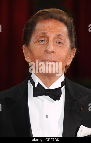 Die 81st Academy Awards - Arrivals - Los Angeles. Valentino Garavani kommt zu den 81. Academy Awards im Kodak Theatre, Los Angeles. Stockfoto