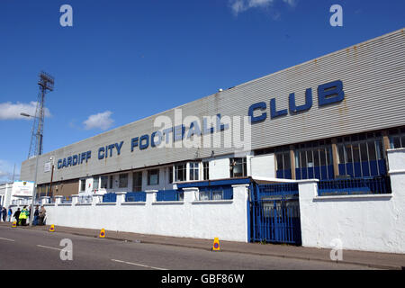 Fußball - Nationwide League Division One - Cardiff City / Burnley. Ninian Park, Heimat von Cardiff City Stockfoto