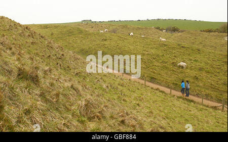 Allgemeine Lager - Dorset Sehenswürdigkeiten Stockfoto