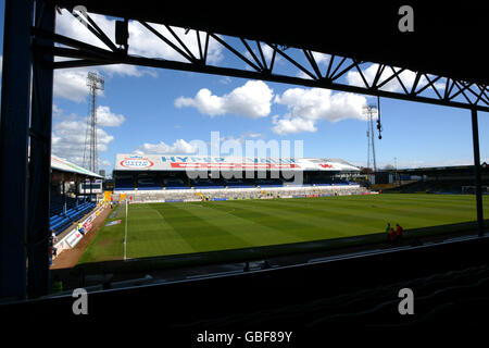 Fußball - Nationwide League Division One - Cardiff City / Burnley. Ninian Park, Heimat von Cardiff City Stockfoto