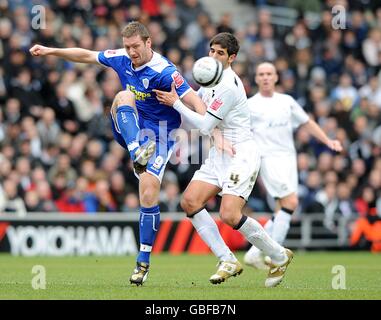 Fußball - Coca-Cola Football League One - Milton Keynes Dons V Leicester City - Stadion: mk Stockfoto