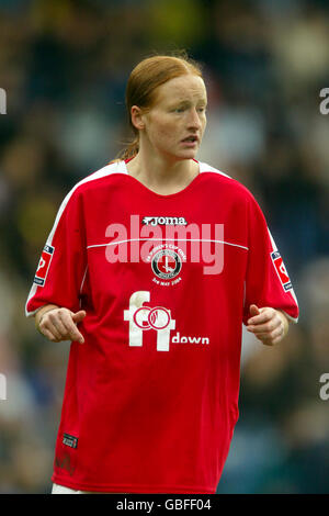 Fußball - Nationwide Womens Fa Cup - Finale - Charlton Athletic gegen Arsenal. Charlton Athletic's Alexa Hunn Stockfoto