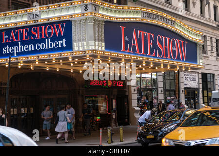 Ed Sullivan Theater, NYC Stockfoto