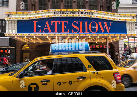 Ed Sullivan Theater, NYC Stockfoto