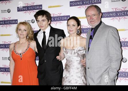 Die junge Victoria - Weltpremiere - London Stockfoto