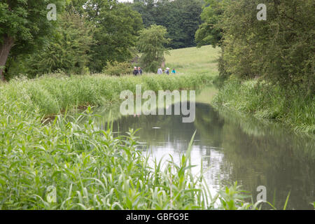 Cromford Kanal; Derbyshire, Peak District; England, UK Stockfoto