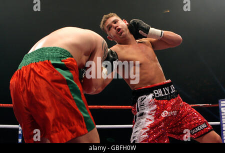 Boxen - Mittelgewichts-Contest - Billy Joe Saunders V Attila Molnar - National Indoor Arena Stockfoto