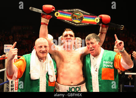 Boxen - Commonwealth-Schwergewichts-Champion - Matt Skelton V Martin Rogan - National Indoor Arena Stockfoto