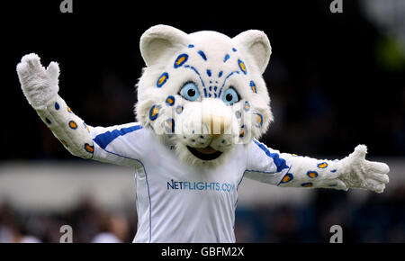 Fußball - Coca-Cola Football League One - Leeds United / Cheltenham Town - Elland Road. Kop Kat, Maskottchen Leeds United Stockfoto