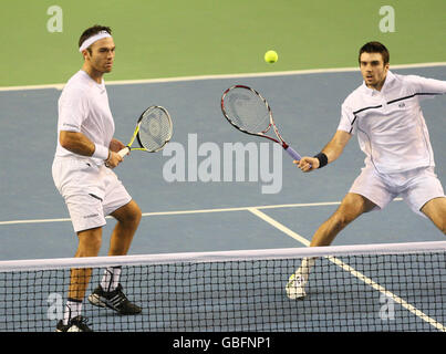 Tennis - Davis Cup - Gruppe eine Europa/Afrika Zone - Tag 2 - Großbritannien V Ukraine - Braehead Arena Stockfoto