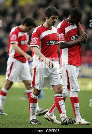 Fußball - Coca-Cola Football League Championship - Charlton Athletic V Watford - The Valley Stockfoto