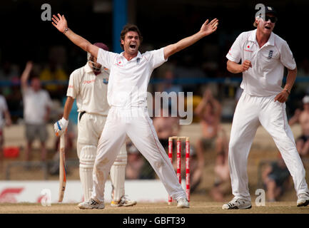Cricket - fünften Test - Tag 5 - England V West Indies - Queen es Park Oval Stockfoto