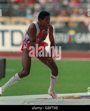 WELT-LEICHTATHLETIK-MEISTERSCHAFTEN-STUTTGART Stockfoto