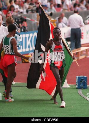 WELT-LEICHTATHLETIK-MEISTERSCHAFTEN-STUTTGART Stockfoto