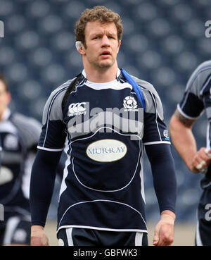 Murrayfield Rugby-Union - Schottland Captian Run- Stockfoto