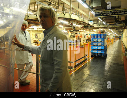 Cadbury Fabrik Stockfoto