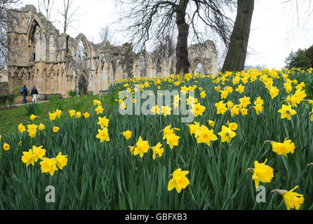 Das Wetter im Frühling Stockfoto