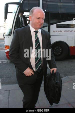 Rugby-Union - Irland Team Abflug - Flughafen Dublin Stockfoto