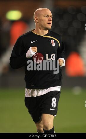 Fußball - Barclays Premier League - Fulham V Hull City - Craven Cottage Stockfoto