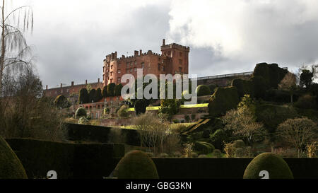 Powis Castle - Powys, Wales. Powis Castle, in der Nähe von Welshpool, Powys. Stockfoto