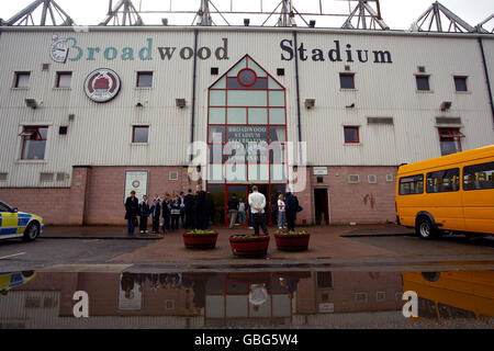 Fußball - Bells Scottish League - Division One - Clyde V Inverness Caledonian Thistle Stockfoto