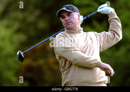 Ersten Runde Golf - Damovo British Masters - Marriott Wald von Arden- Stockfoto