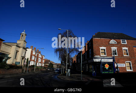 Margaret Thatcher Geburtsort - Grantham Stockfoto