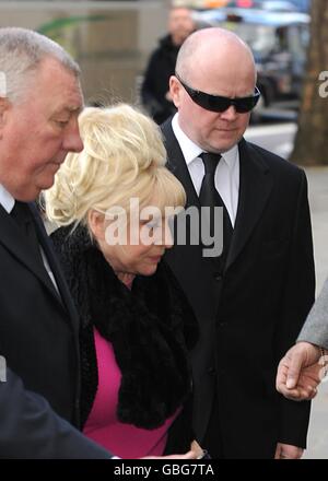 Wendy Richard Beerdigung - London Stockfoto