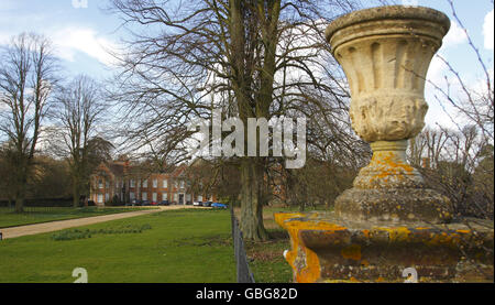 Allgemeine Ansicht der Vyne, ein National Trust Grundstück nördlich von Basingstoke, Hampshire. Stockfoto