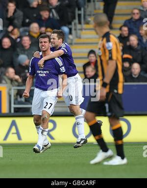 Fußball - Barclays Premier League - Hull City gegen Newcastle United - KC Stadium Stockfoto