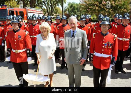 Charles und Camilla besuchen Südamerika Stockfoto