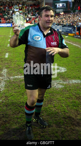 Rugby-Union - Zürich Premiership Wildcard Play Off - Halbfinale - Leicester Tigers V Harlequins Stockfoto