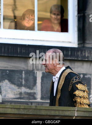 Neuer Rektor der Universität Edinburgh Stockfoto