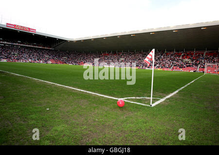 Fußball - Nationwide League Division One - Play Off Halbfinale - zweite Etappe - Sunderland gegen Crystal Palace. Ein allgemeiner Blick auf das Geschehen im Stadion of Light, der Heimat von Sunderland Stockfoto